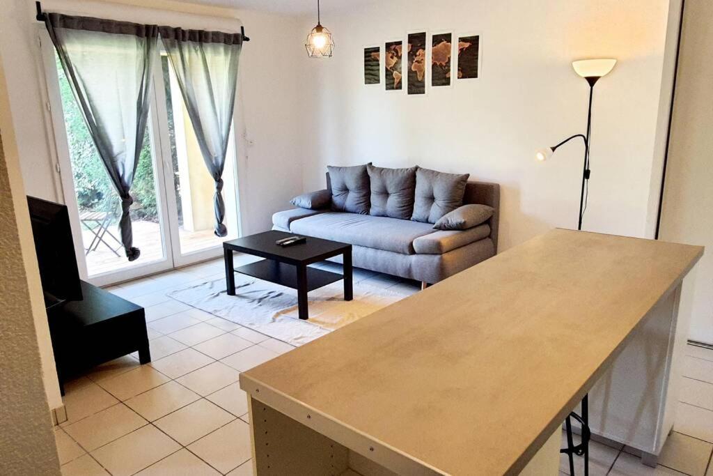Charmant Appartement Avec Terrasse Et Jardin Au Calme Proche Bus Metro Тулуза Екстериор снимка