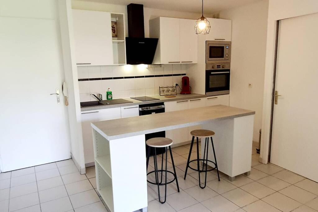 Charmant Appartement Avec Terrasse Et Jardin Au Calme Proche Bus Metro Тулуза Екстериор снимка